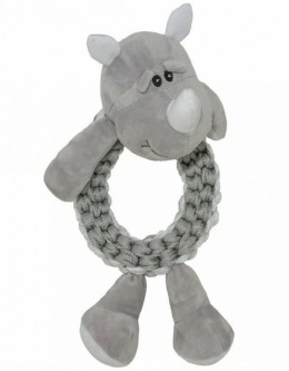 Duvo+ Zabawka Ring Nosorożec - szarpak