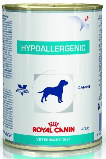 Royal Canin Veterinary Diet Canine Hypoallergenic puszka 400g Royal Canin Veterinary Diet Canine Hypoallergenic puszka 400g