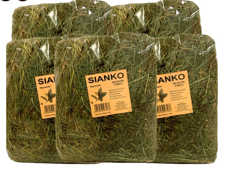 SIANKO WĘGROWSKIE Z MIĘTĄ x 5 sztuk SIANKO WĘGROWSKIE Z MIĘTĄ x 5 sztuk