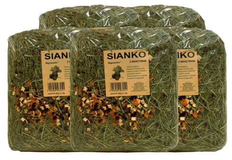 SIANKO WĘGROWSKIE Z WARZYWAMI x 5 sztuk SIANKO WĘGROWSKIE Z WARZYWAMI x 5 sztuk