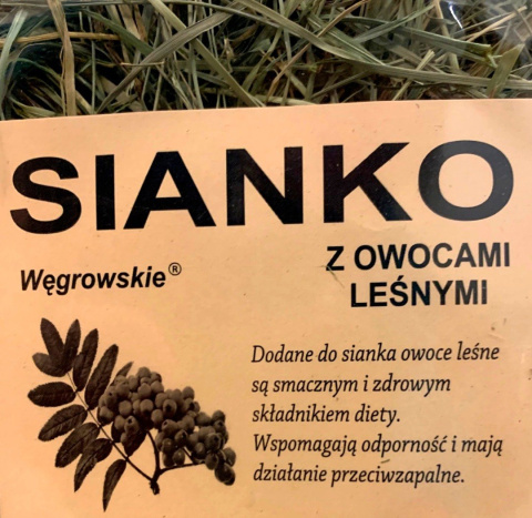 SIANKO WĘGROWSKIE Z OWOCAMI LEŚNYMI x 5 sztuk