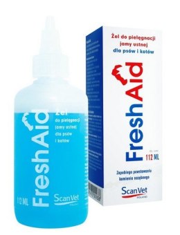 ScanVet Fresh Aid 120ml - pielęgnacja jamy ustnej psa i kota