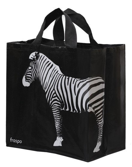 Torba Animals 24L zebra czarna Torba Animals 24L zebra czarna