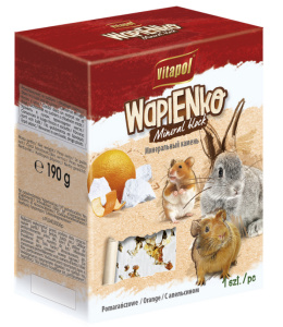 VITAPOL Wapienko dla gryzoni pomarańczowe XL 190g