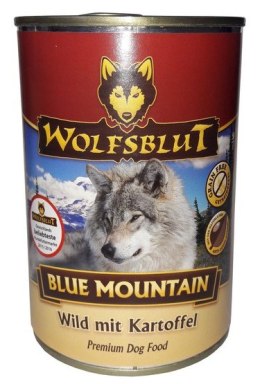 Wolfsblut Dog Blue Mountain - dziczyzna i ziemniaki puszka 395g
