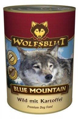 Wolfsblut Dog Blue Mountain - dziczyzna i ziemniaki puszka 395g
