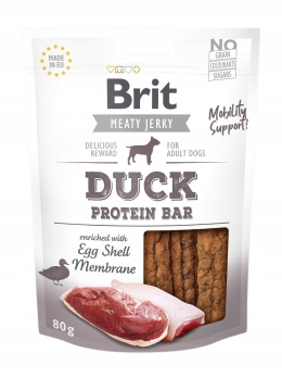 Brit Jerky Duck Protein Bar KACZKA 80g
