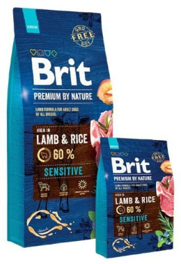 Brit Premium By Nature Sensitive Lamb & Rice 3kg