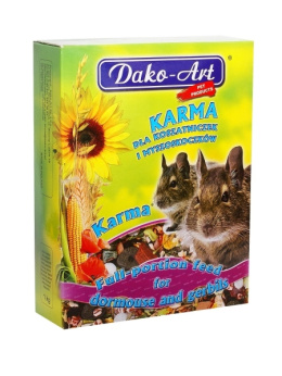 DAKO-ART 1kg karma DLA KOSZATNICZEK