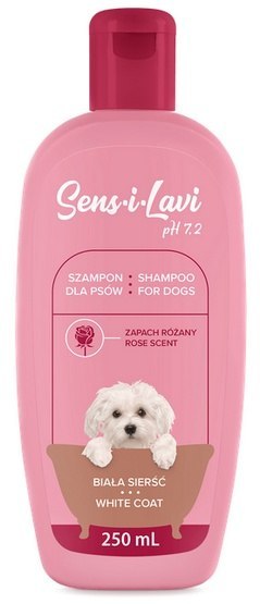 DermaPharm Sens-i-Lavi szampon biała sierść 250ml