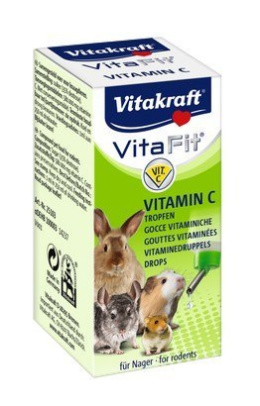 Vitakraft Vita Fit + witamina C 10ml - Krople dla gryzoni