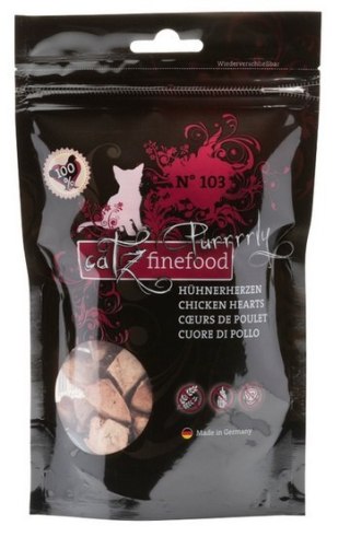Catz Finefood Pure (Purrrrly N.103) Serca kurczaka 35g