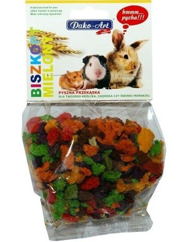 DAKO-ART Biszkopty mielone dla gryzoni 100g DAKO-ART Biszkopty mielone dla gryzoni 100g