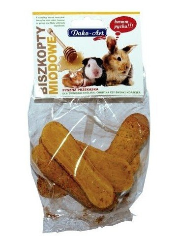 DAKO-ART Biszkopty miodowe 50g DAKO-ART Biszkopty miodowe 50g