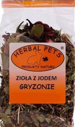 Herbal Pets zioła z jodem dla GRYZONI 50g