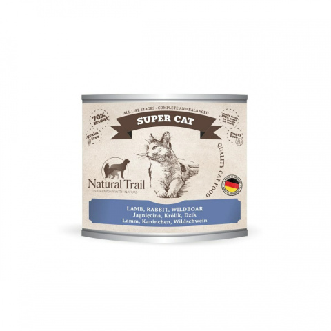 NATURAL TRAIL LAMB RABBIT, WILDBOAR 200g NATURAL TRAIL LAMB RABBIT, WILDBOAR 200g