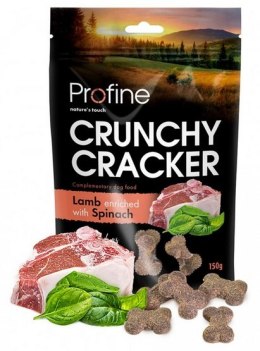 Profine Crunchy Cracker Jagnięcina ze szpinakiem 150g