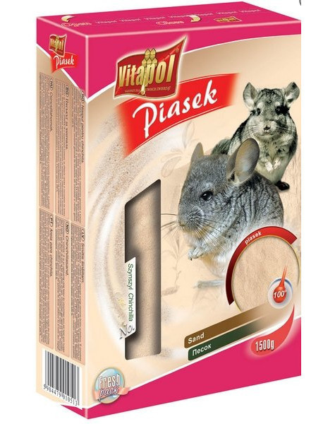 VITAPOL Piasek dla szynszyli 1.5kg VITAPOL Piasek dla szynszyli 1.5kg