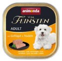 Animonda vom Feinsten Dog Adult Drób i Makaron 150g