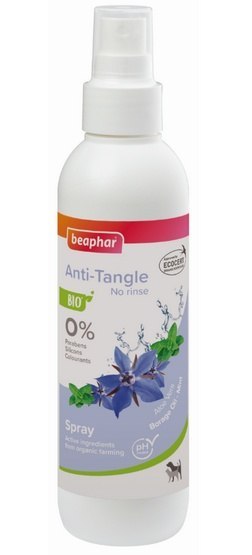 Beaphar BIO Anti-Tangle Spray - organiczny spray zapobiegający splątaniu sierści dla psów i kotów 200ml