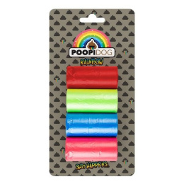 DUVO+ WORKI NA ODCHODY RAINBOW 4x15szt