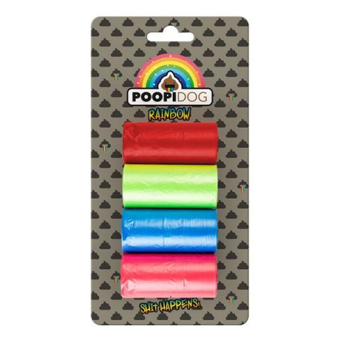 DUVO+ WORKI NA ODCHODY RAINBOW 4x15szt DUVO+ WORKI NA ODCHODY RAINBOW 4x15szt