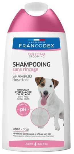 Francodex Szampon bez spłukiwania dla psów 250ml [FR172445]