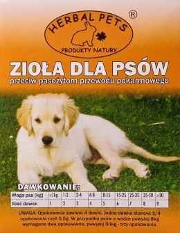 HERBAL PETS ZIOŁA P/PASOŻ.DLA PSÓW