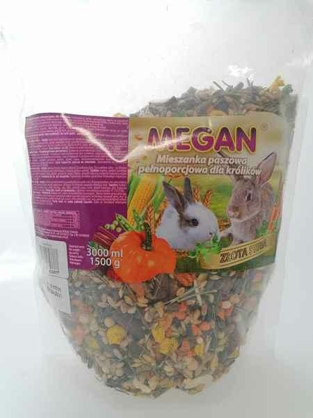MEGAN FOLIA 3l MIESZANKA DLA KRÓLIKÓW MEGAN FOLIA 3l MIESZANKA DLA KRÓLIKÓW