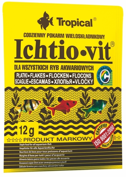 TROPICAL ICHTIO-VIT TOREBKA 12g. TROPICAL ICHTIO-VIT TOREBKA 12g.