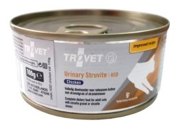 Trovet ASD Urinary Struvite dla kota kurczak puszka 100g