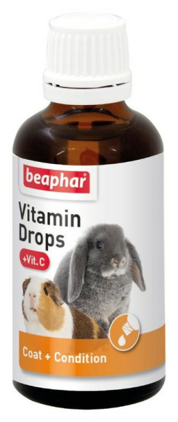 BEAPHAR VITAMIN DROPS + VIT.C 50ml