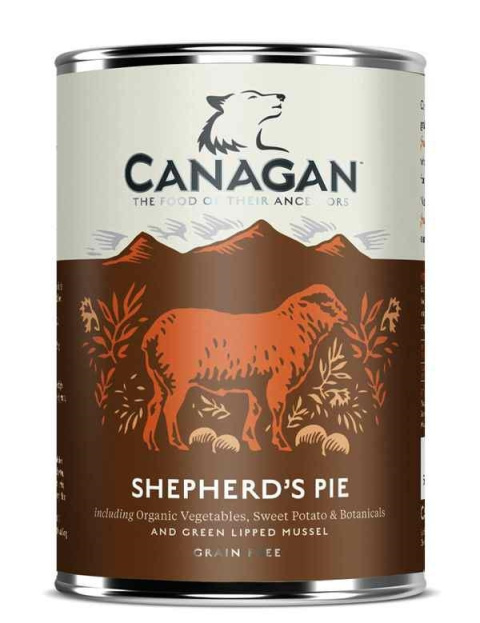 CANAGAN SHEPHERD`S PIE puszka 400g CANAGAN SHEPHERD`S PIE puszka 400g