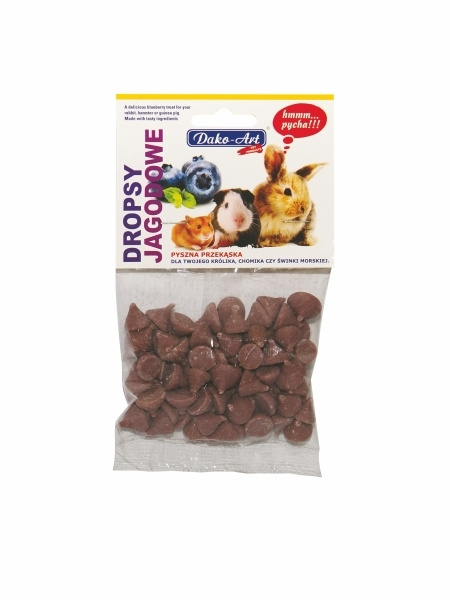 DAKO DROPSY JAGODOWE ZAWIESZKA 75g