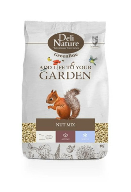 DELI NATURE GREENLINE NUT MIX Pokarm dla wiewiórek 500g