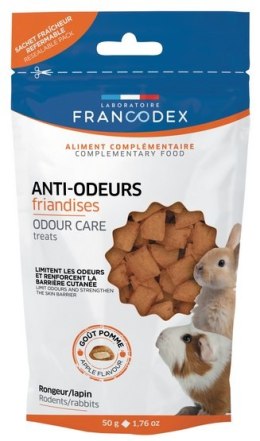Francodex Przysmak dla gryzoni i królików na ograniczenie zapachów 50g [FR174130]