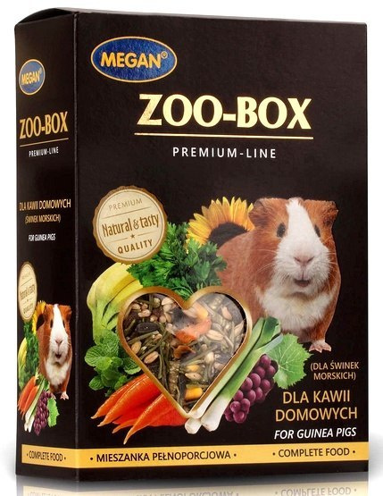 Megan Zoo-Box dla świnki morskiej 550g Megan Zoo-Box dla świnki morskiej 550g