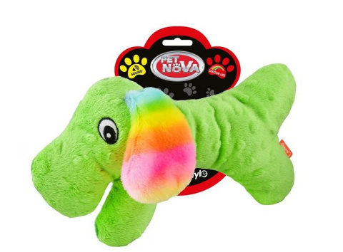 PET NOVA PLUSZ PIES ZIELONY PET NOVA PLUSZ PIES ZIELONY