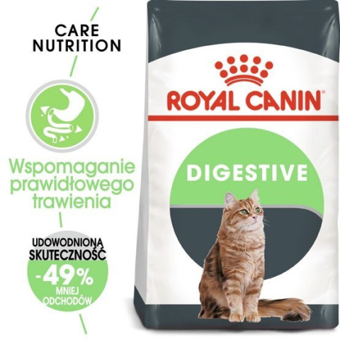 Royal Canin Digestive Care karma sucha dla kotów dorosłych, wspomagająca przebieg trawienia 10kg Royal Canin Digestive Care karma sucha dla kotów dorosłych, wspomagająca przebieg trawienia 10kg
