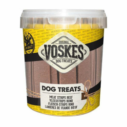 VOSKES TREATS BEEF STRIPS 500 g