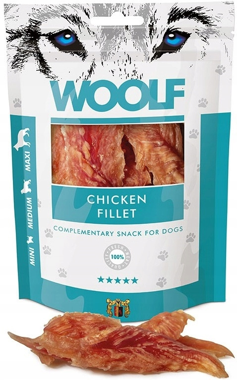WOOLF Filet z KURCZAKA 100g WOOLF Filet z KURCZAKA 100g