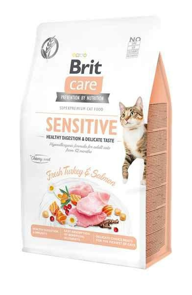 BRIT CARE GRAIN-FREE SENSITIVE HEALTHY DIGESTION & DELICATE TASTE 7 kg