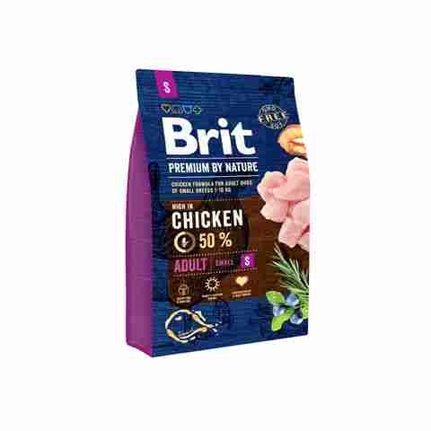 BRIT PREMIUM BY NATURE ADULT S 3kg
