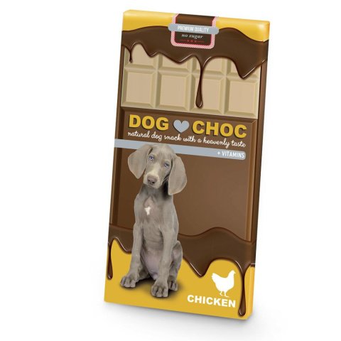 DUVO+ CZEKOLADA DOG CHOC CHICKEN 100g