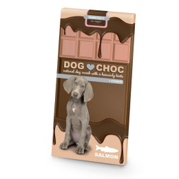 DUVO+ CZEKOLADA DOG CHOC SALMON 100g