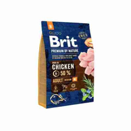 BRIT PREMIUM BY NATURE ADULT M 3 kg