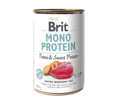 BRIT MONOPROTEIN TUNA & POTATO 400g BRIT MONOPROTEIN TUNA & POTATO 400g