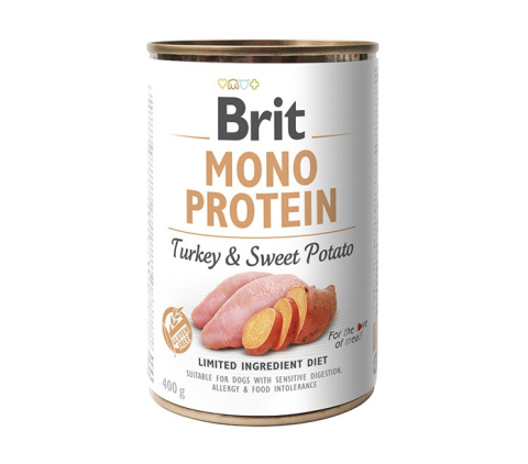 BRIT MONOPROTEIN TURKEY & POTATO 400g BRIT MONOPROTEIN TURKEY & POTATO 400g