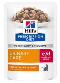 Hill's Prescription Diet c/d Feline Urinary Stress z kurczakiem saszetka 85g