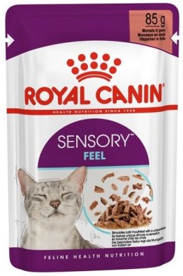 Royal Canin Sensory Feel w sosie karma mokra dla kotów dorosłych saszetka 85g